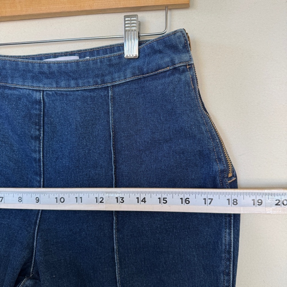 Stockholm Atelier & Other Stories Womens Flared Jeans Blue Sz EUR 40 Western - Picture 7 of 12